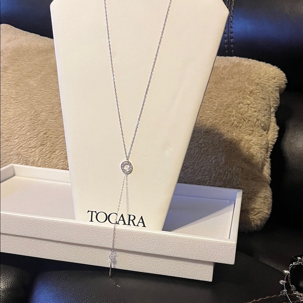 Crystal and Sterling Silver Necklace